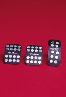 NOVITEC alu pedal set (3 parts)